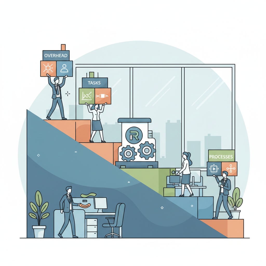 Low-code/no-code development platforms reducing labor costs